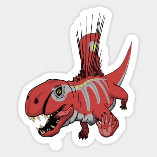 Derpy Dimetrodon Sticker